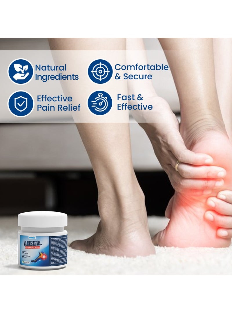 كريم مسكّن للألم لآلام الكعب والمفاصل والعضلات-Pain relieving cream for heel pain, joints and muscles, metatarsal pain relief 20g