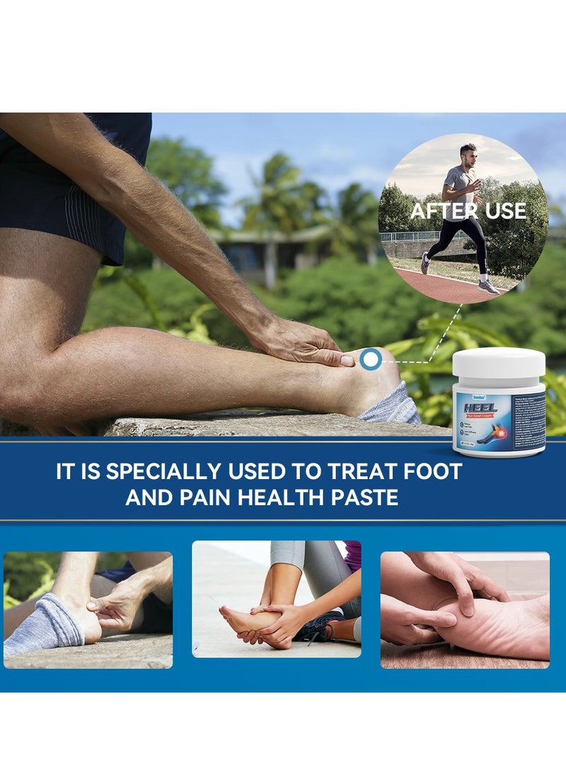 كريم مسكّن للألم لآلام الكعب والمفاصل والعضلات-Pain relieving cream for heel pain, joints and muscles, metatarsal pain relief 20g