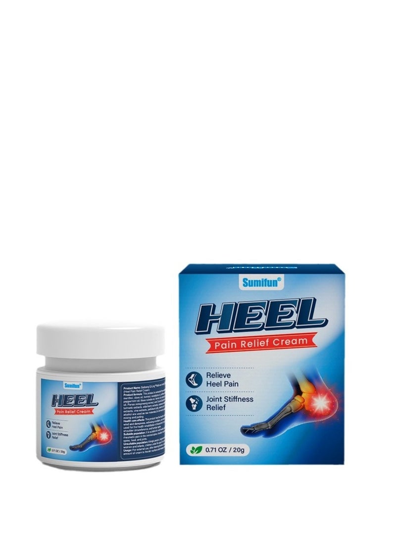 كريم مسكّن للألم لآلام الكعب والمفاصل والعضلات-Pain relieving cream for heel pain, joints and muscles, metatarsal pain relief 20g