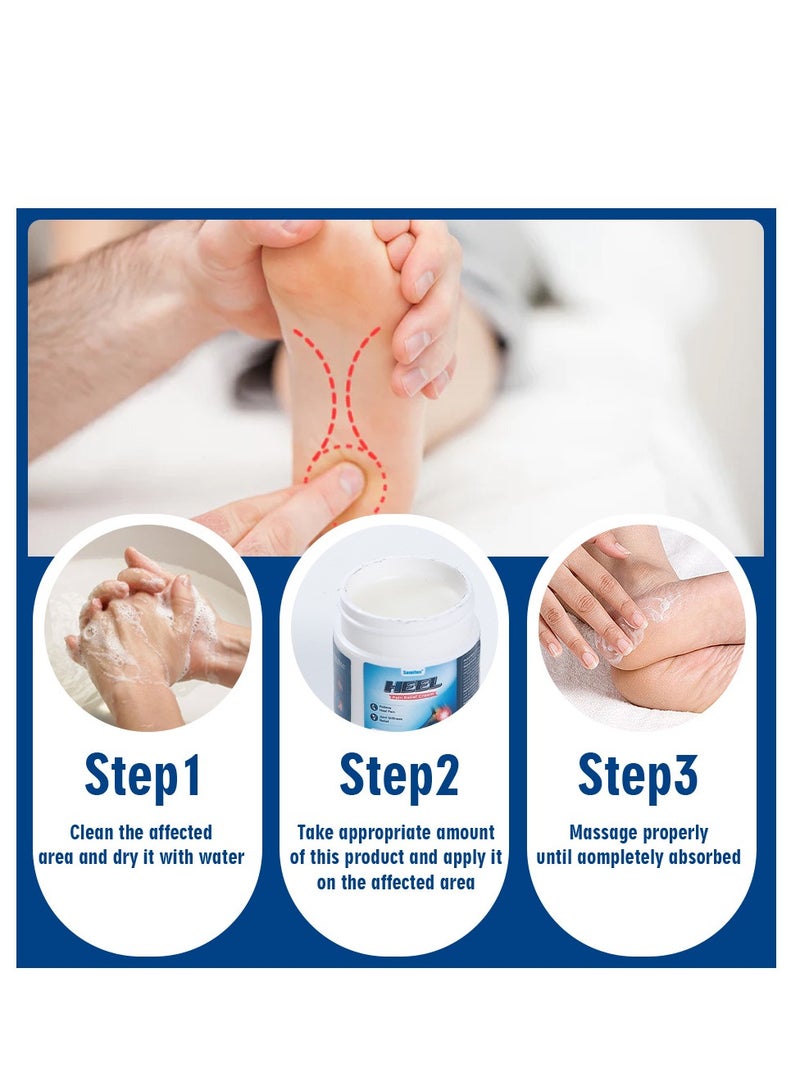كريم مسكّن للألم لآلام الكعب والمفاصل والعضلات-Pain relieving cream for heel pain, joints and muscles, metatarsal pain relief 20g