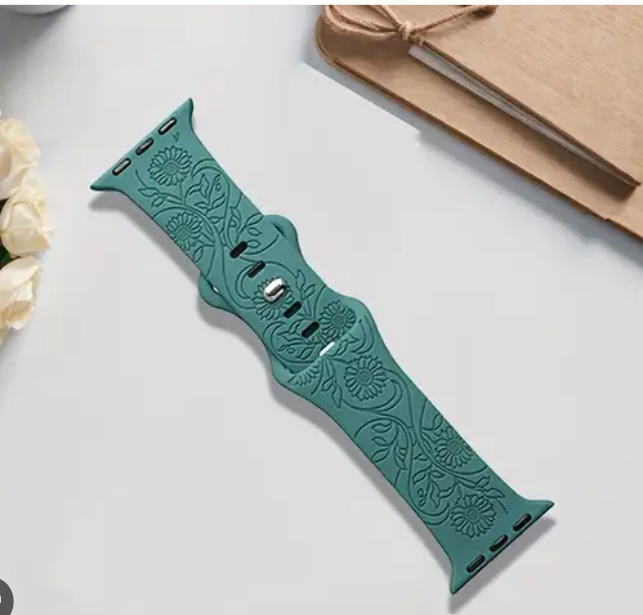 حزام ساعة سيليكون مصمم-Designer Silicone Watch Strap