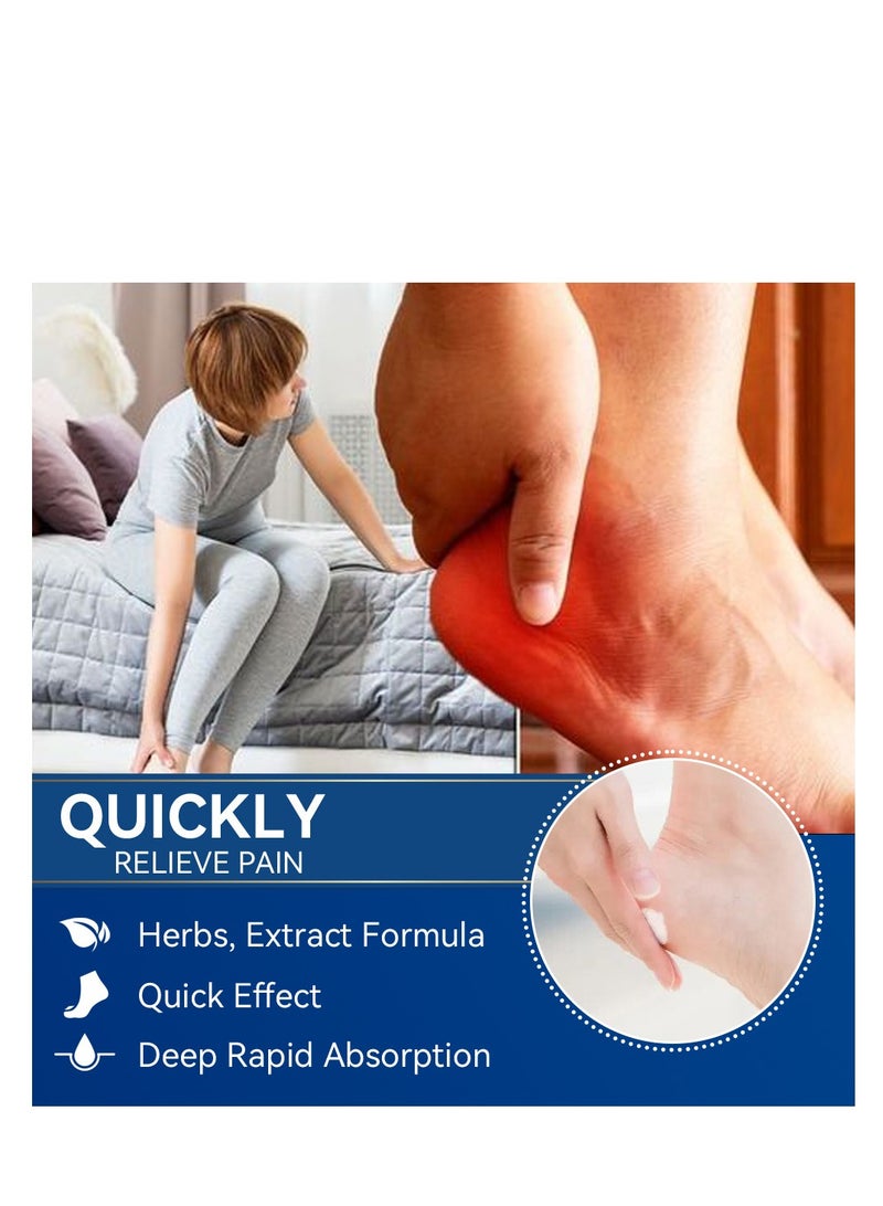 كريم مسكّن للألم لآلام الكعب والمفاصل والعضلات-Pain relieving cream for heel pain, joints and muscles, metatarsal pain relief 20g