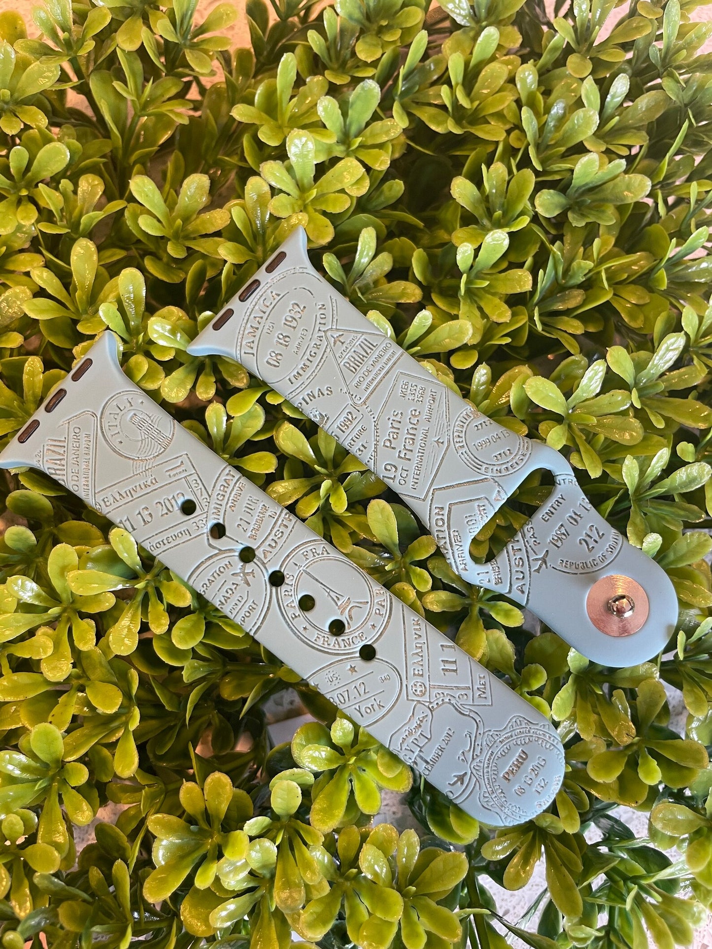 حزام ساعة سيليكون مصمم-Designer Silicone Watch Strap